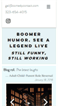 Mobile Screenshot of boomerhumor.com